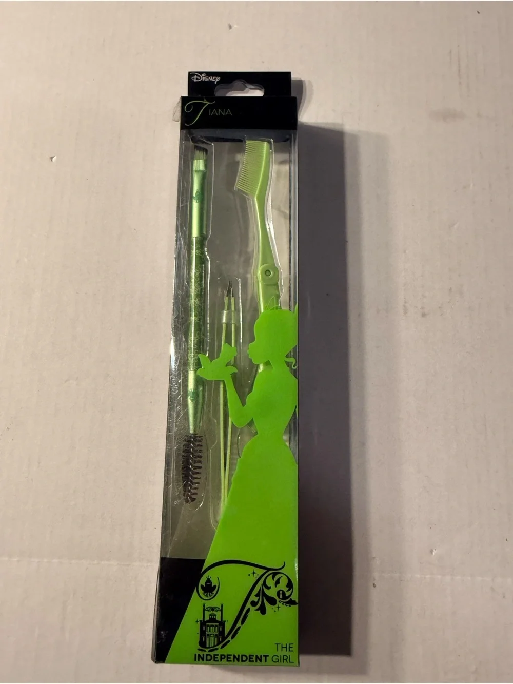 Disney Royal Eyes Eyebrow & Lash Tool Set in Black and Green